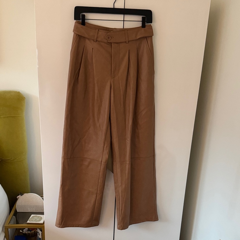 Elegant Tan Women's Pants